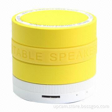 Mini Stereo Handsfree Portable Bluetooth Speaker, Supports TF Card, Camera Lens Design